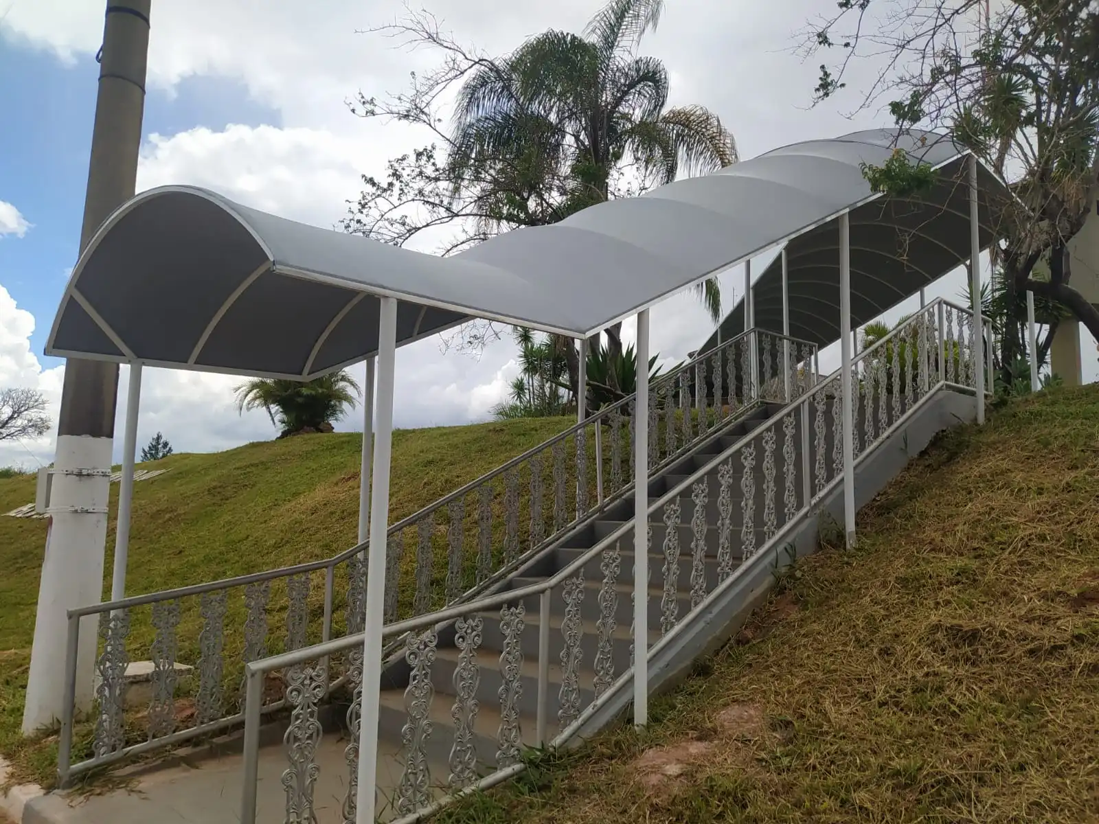 Cobertura Fixa com Lona